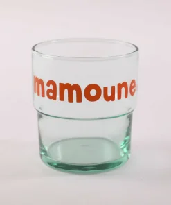 Verre sérigraphié Mamoune – Sophie Janiere