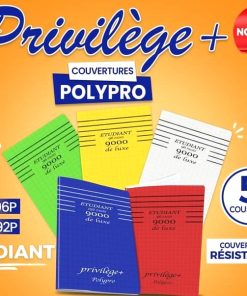 Cahier de TRAVAUX PRATIQUES 288 pages GF Privilège+ couleur jaune (Paquet)