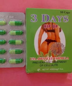 Gélule de traitement de la cellulite pour les fesses 3 DAYS