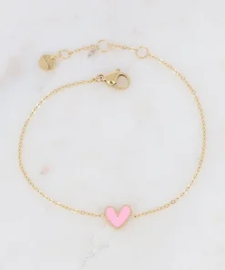 Bracelet Cœur Rose, BOHM
