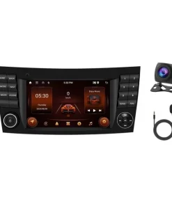 Autoradio Bluetooth 2 + 64G Ecran horizontal 7 pouces CarPlay commande centrale intégrée pour Mercedes-Benz W211, E200, E220, CLS350, CLS500 Spécifications : standard, AHD, microphone