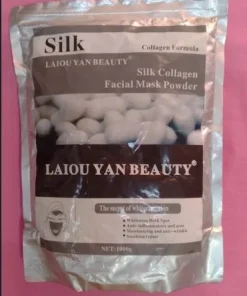 Masque  en poudre blanchissant au collagène de soie pour homme LAIOU YAN BEAUTY
