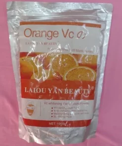 Masque facial blanchissant en poudre à l&rsquo;orange verte LAIOU YAN BEAUTY