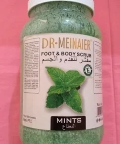 Gommage éclaircissant mains pieds &corps à la Menthe Et Vitamine E