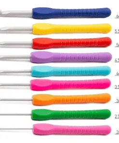 Set de 9 crochets ergonomiques – Du numéro 2 au 6