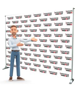 Photocall 240 x 300 cm avec création