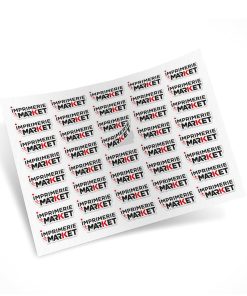 Planche Adhésif logo