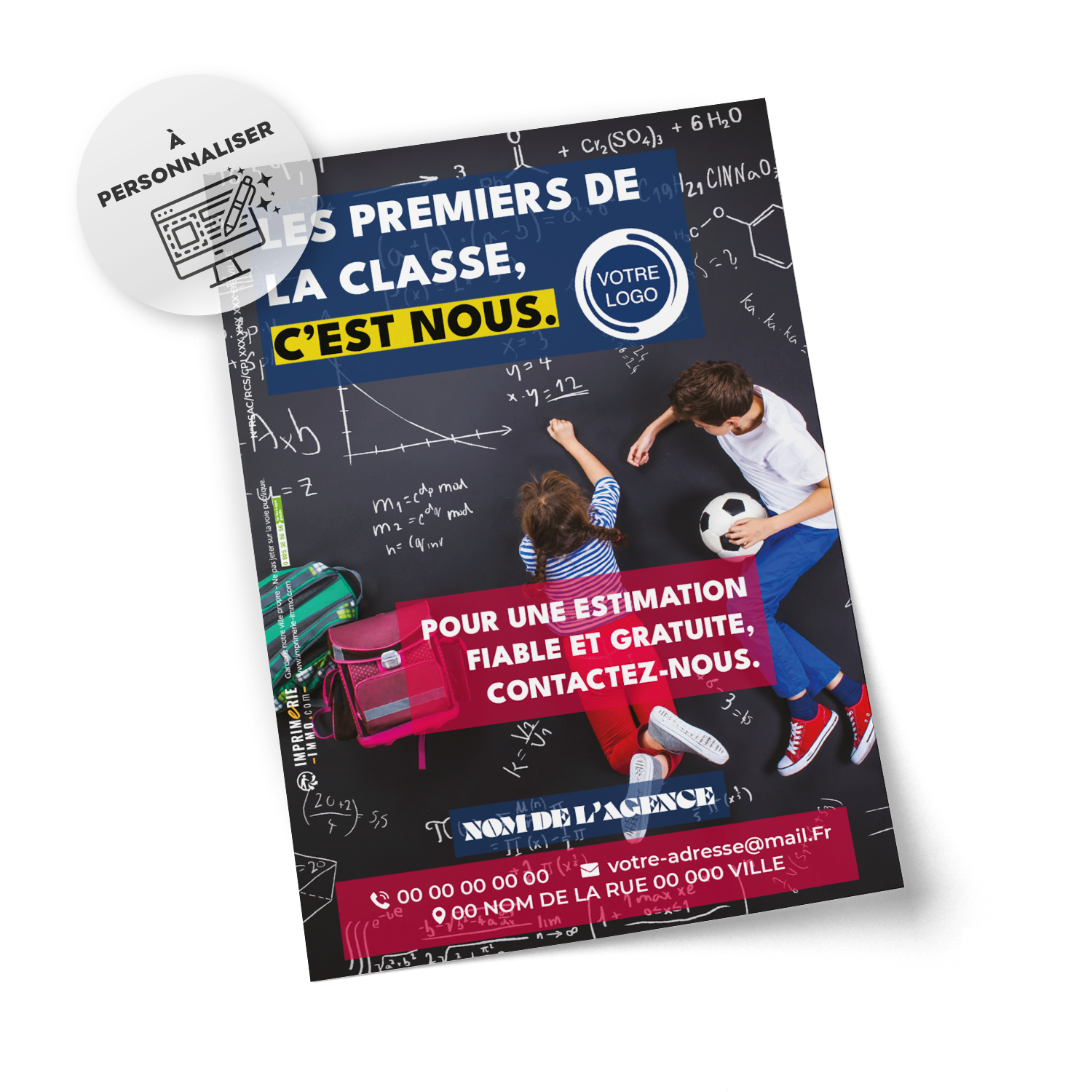 Flyers Rentrée Scolaire A5 à personnaliser – Image 2