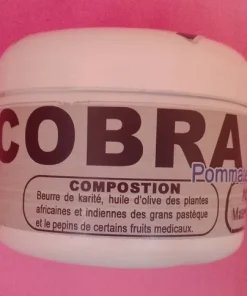 Pommade pour homme COBRA NOIR