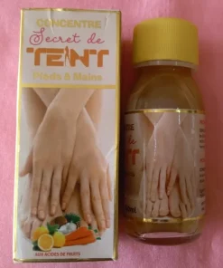 Concentré SECRET DE TEINT pieds et mains aux acides de fruits