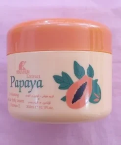 Crème corporelle blanchissante à la vitamine E et aux extrait de papaye ROUSHUN éclaircissante pour les mains