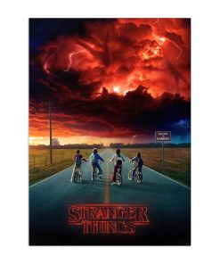 Displate – Poster en métal Stranger Things S1 Boys