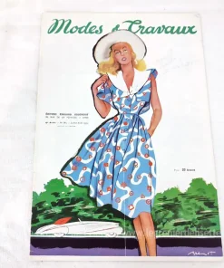 Revue Modes et Travaux de Juillet et Aout 1947