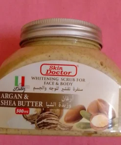 Gommage  éclaircissant à l&rsquo;argan et au beurre de karité SKIN DOCTOR