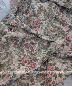 Grand coupon tissus épais ameublement tapisserie  jacquard