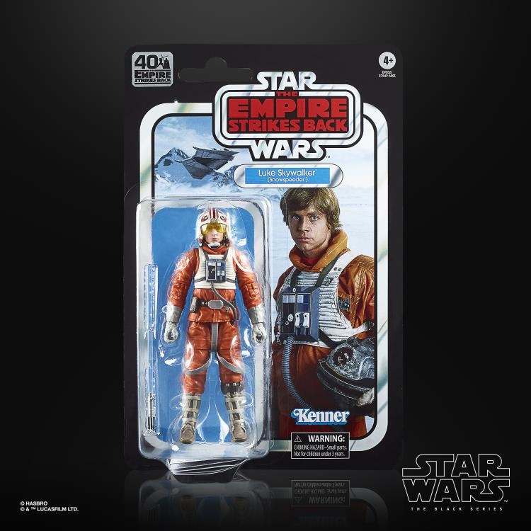 Star Wars 40th Anniversary Black Series Luke Skywalker Snowspeeder Pilot Figure – Image 3