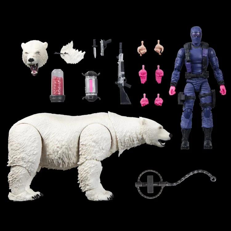 GI JOE Classified Snake Eyes and Polar Bear 2 Pack – Image 7
