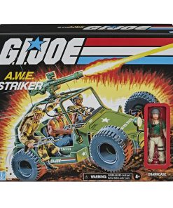 G.I. Joe Retro 3.75 Inch A.W.E Striker & Crankcase Vehicle ( Import )