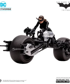 McFarlane DC Multiverse Batpod and Catwoman ( The Dark Knight Rises )