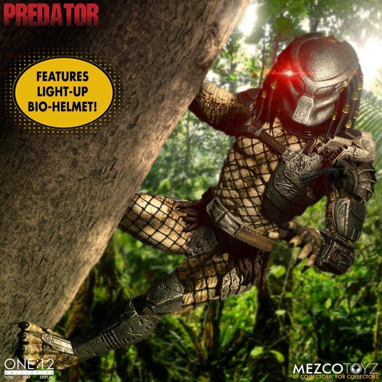 Mezco One:12 Predator Deluxe Edition Action Figure – Image 3