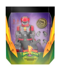 Super7 Mighty Morphin Power Rangers Tyrannosaurus Dinozord Ultimates Action Figure