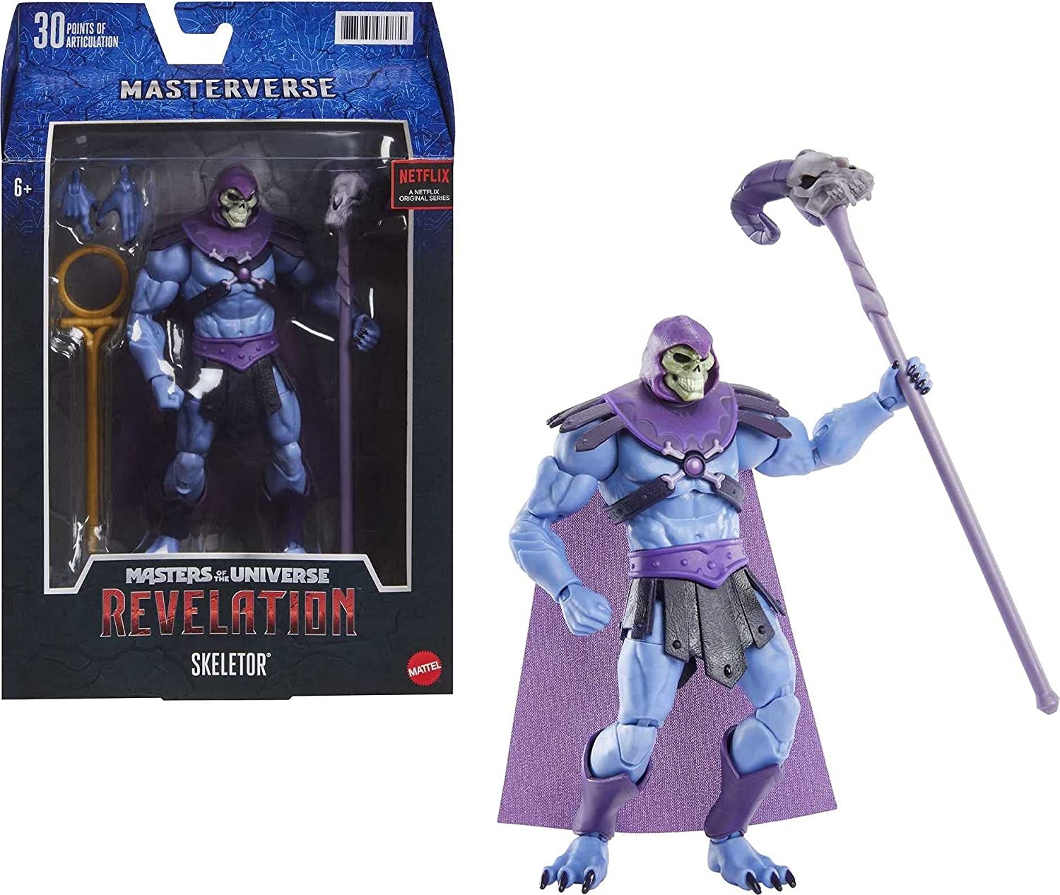 Masters Of The Universe Revelation Skeletor Action Figure – Image 3